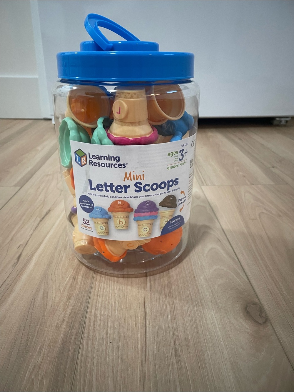 Learning Resources Mini Letter Scoops - Picture 2 of 4